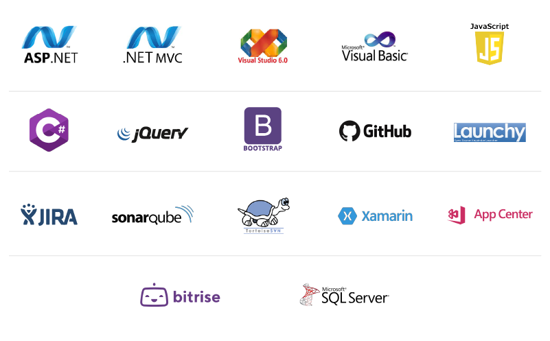 Championed transformation from a legacy system to a modern solution, streamlining expense capture and management for a leading expense management software provider_Technology stack.