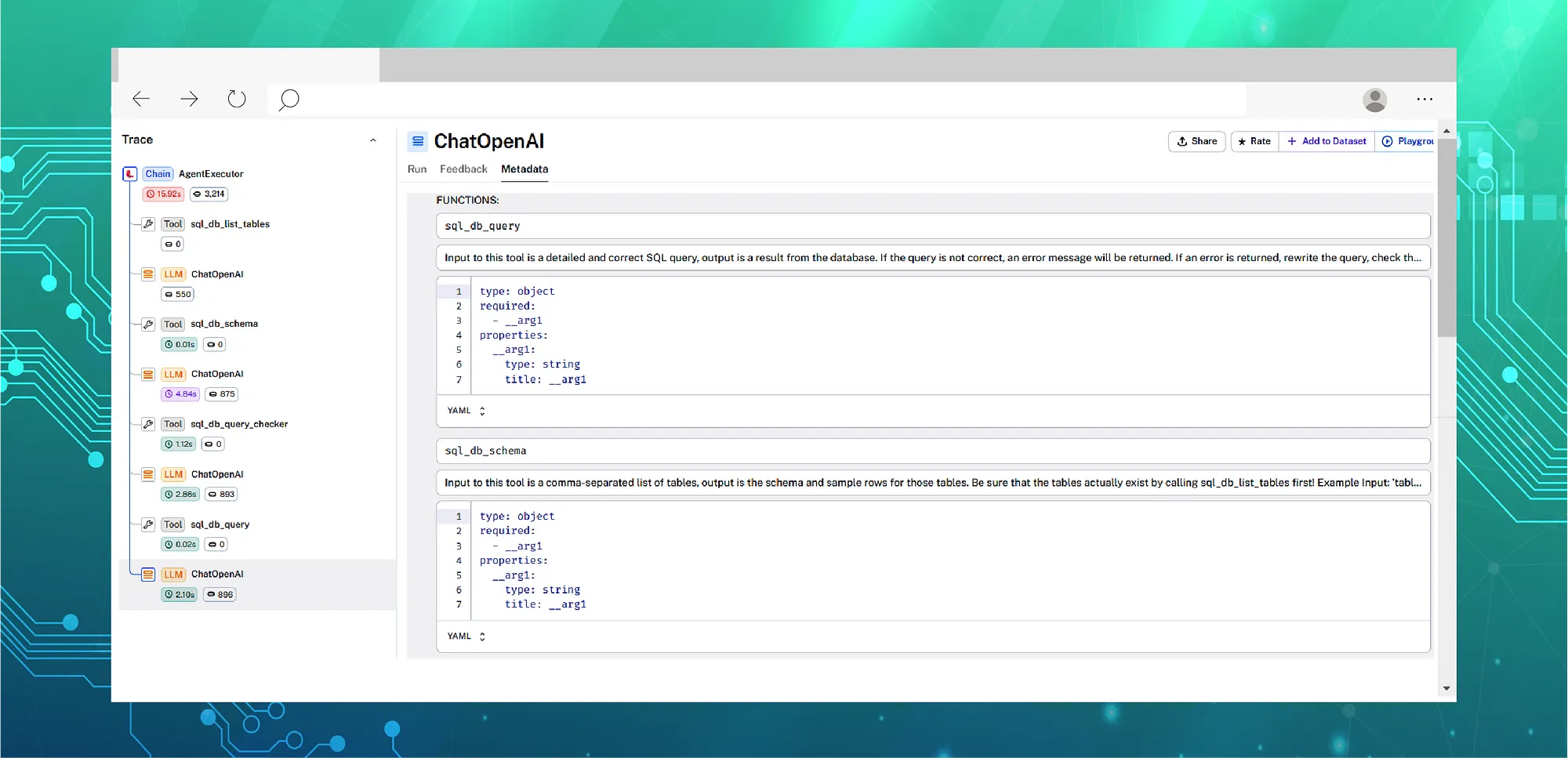 LLM chain in Gen AI, demonstrating the step-by-step processing of user inputs through interconnected language models to deliver precise, contextually relevant outputs.
